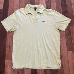 Patagonia Light Green Organic Cotton Polo Shirt